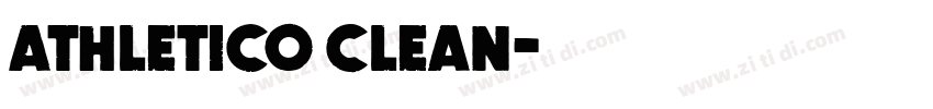 Athletico Clean字体转换 Athletico Clean字体转换